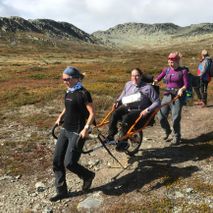 Fjelltur med Jolette Trackmaster